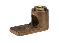 NSI TL500 500 MCM - 4/0 AWG COPPER TERMINAL LUG W/ (1) 1/2 MTG HOLE