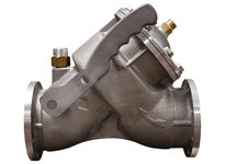 Dixon TLV-400TFVBVIAL Top Loading Valve with TTMA Flanges and Vacuum Breaker