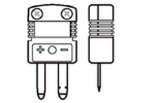 Red Lion Controls TMPCNM01 TC PROBE CONN K MIN MALE