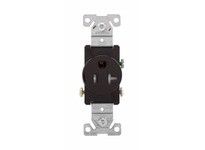 Cooper Eaton TR1877B-BXSP Receptacle Tamper Resistant Single 20A 125V 2P3W Swire BR