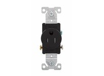 Cooper Eaton TR817BK-BOX Receptacle Single Tamper Resistant | YarinInd