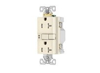 Cooper Eaton TRSGF20GY GFCI Tamper Resistant Self Test Duplex 20A 125V Gray