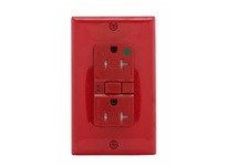 Cooper Eaton TRSGFH20RD GFCI TR HG Self Test Duplex 20A 125V Red