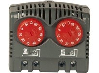 WIEGMANN TTANCNC1080C TWIN ADJ THERMOSTAT HTNG NC/NC -10/80 C