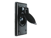 Hubbell Wiring TV97 MARINE CABLE TV OUTLET BK