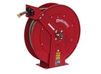 ReelCraft TW86075 OLPT Fuel Gas Reel w/Hose & Bumper | 3/8 x 75ft, 200psi