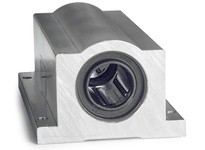 Thomson Linear TWN16-CR Linear Bearing, Ball Bushing, Pillow Block, Super, 1 in, Closed, Twin, Self-aligning, Corrosion Resistan