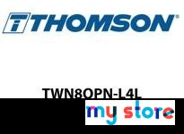 Thomson Linear TWN8OPN-L4L Linear Bearing, Ball Bushing, Pillow Block, Super, 0.5 in, Open, Twin, Self-aligning, Adjustable, Lub