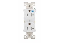 Cooper Eaton TWRBR20WBXSP Receptacle Tamper & Weather Resistant Duplex 20A 125V 2P3W Str B&S White