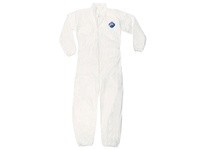 MCR TY125SX3 Tyvek Coverall w/collar zipper front elastic sleeves/ankles