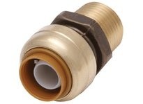 Dixon U134 Tectite™ by Apollo® Push to Connect Straight Male Connector | YarinInd
