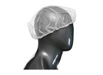 UB-24-500 SBP 24" White Bouffant - Latex Free Elastic | YarinInd