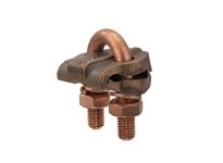 NSI UC-101 HEAVY DUTY GROUND CONN. 1/2 ROD1/4 PIPE CABLE RANGE 2/0-4