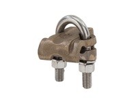 NSI UC-105 HEAVY DUTY GROUND CONN. 1/2 ROD1/4 PIPE CABLE RANGE 250-2/0