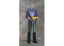 UC-12-45 West Chester 12mil 45" Clear Raw Edge Apron | YarinInd