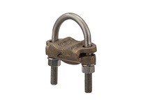 NSI UC-120 Heavy Duty Ground Connector 1.25 Pipe Cable Range 2/0-4 | Durable & Reliable