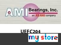 AMI UEFC204 20MM WIDE ACCU-LOC PILOTED FLANGE C BALL BEARING