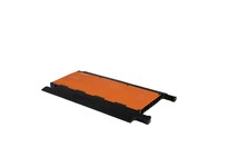 Elasco UG7140 Seven Channel 1 3/8" x 1 1/4" Push Button Lid | Durable Cable Management