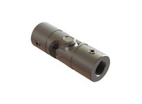 Belden UJ-HD875x438K Single Universal Joint 3 inch long 0.87 inch wide 3/32 x 3/64 inch keyway Alloy Steel 10-32x3/16 set screw