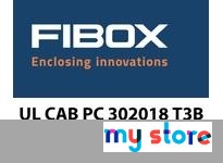 Fibox UL CAB PC 302018 T3B Enclosure 11.8x7.87x7.08 | Clear Cover & Key Lock
