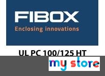 Fibox UL PC 100/125 HT Enclosure PC 5.1"x3.1"x4.9"(2" base depth) transparent cover UL