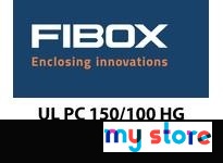 Fibox UL PC 150/100 HG Enclosure PC 7.l"x5.l"x3.9"(2" base depth) opaque cover UL