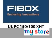 Fibox UL PC 150/100 XHT Enclosure PC 7.l"x5.l"x3.9" (3" base depth) transparent cover UL