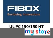 Fibox UL PC 150/150 HT Enclosure PC 7.l"x5.l"x5.9"(2" base depth) transparent cover UL