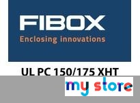 Fibox UL PC 150/175 XHT Enclosure PC 7.l"x5.l"x6.9" (3" base depth) transparent cover UL