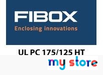 Fibox UL PC 175/125 HT Enclosure PC 7.l"x7.l"x4.9" Transparent Cover | Durable & UL Certified
