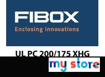 Fibox UL PC 200/175 XHG Enclosure PC10"x7.l"x6.9" (3" base depth) opaque cover UL