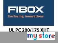 Fibox UL PC 200/175 XHT Enclosure PC 10"x7.l"x6.9" (3" base depth) transparent cover UL