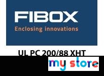 Fibox UL PC 200/88 XHT Enclosure PC10"x7.l"x3.5" (3" base depth) transparent cover UL