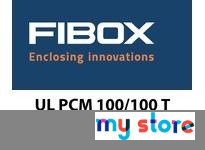 Fibox UL PCM 100/100 T Enclosure PC with knockouts 5.l"x3.l"x3.9" transparent cover UL