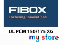 Fibox UL PCM 150/175 XG Enclosure PC with knockouts 7.1"x5.1"x6.9" opaque cover UL