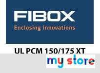 Fibox UL PCM 150/175 XT Enclosure PC with knockouts 7.1"x5.1"x6.9" transparent cover UL