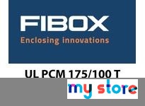 Fibox UL PCM 175/100 T Enclosure PC with 16 knockouts 7.1"x7.1"x3.9"transparent cover UL