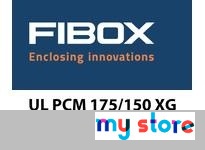Fibox UL PCM 175/150 XG Enclosure PC with 24knockouts 7.1"x7.1"x5.9" opaque cover UL