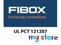 Fibox UL PCT 121207 enclosure PC w/clear cover 4.72 x 4.8 x 2.56" UL listed