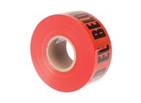 NSI ULT-327 3" Red Underground Line Tape - Caution Buried Electric Line Below