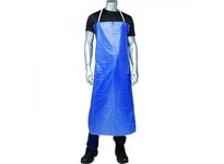UPB-48 West Chester 8 mil 48" Blue Vinyl Apron Sewn Edge | Durable Protection