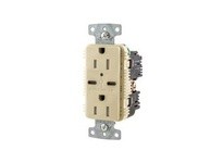 Hubbell Wiring USB15C5IP RCPT DUP 15A 125V 5A 5V USB PORT C IV