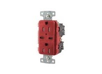 Hubbell Wiring USB15C5RWR DUP TRWR 15A125V USB PORT | YarinInd