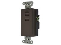 Hubbell Wiring USB2 USB CHRGR 2 PORT 3A 5 V BROWN
