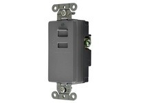Hubbell Wiring USB2GY USB Charger 2 Port 3A 5V Gray | High-Quality Industrial Supplies