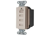 Hubbell Wiring USB4LA USB CHRGR 4 PORT 5AMP 5 VOLT | YarinInd