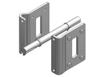 HubCity 0229-02965 W240 KIT VERTICAL MOUNT BRCL (PC)