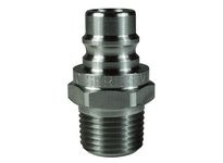 Dixon V10M10-SS-E V-Series Unvalved Male Plug