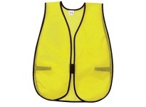 MCR V200 Poly Mesh Safety Vest 18 X 47 LIME