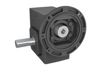 Hub City 0230-00750 25:1 Ratio, Cast Iron Single-Reduction Worm Reducer, 0.875" Input Diameter, 0.750" Output Diameter, C-Face Q